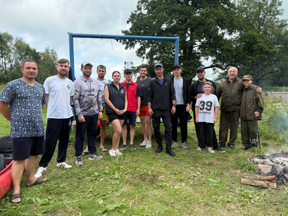 Байдарочный сплав по реке Анграпа